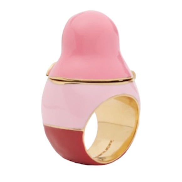 ISO IN SEARCH OF KATE SPADE DOLLAFE RUSSIAN DOLL LOCKET RING SIZE 6,6.5,7,7.5 - Picture 4 of 4